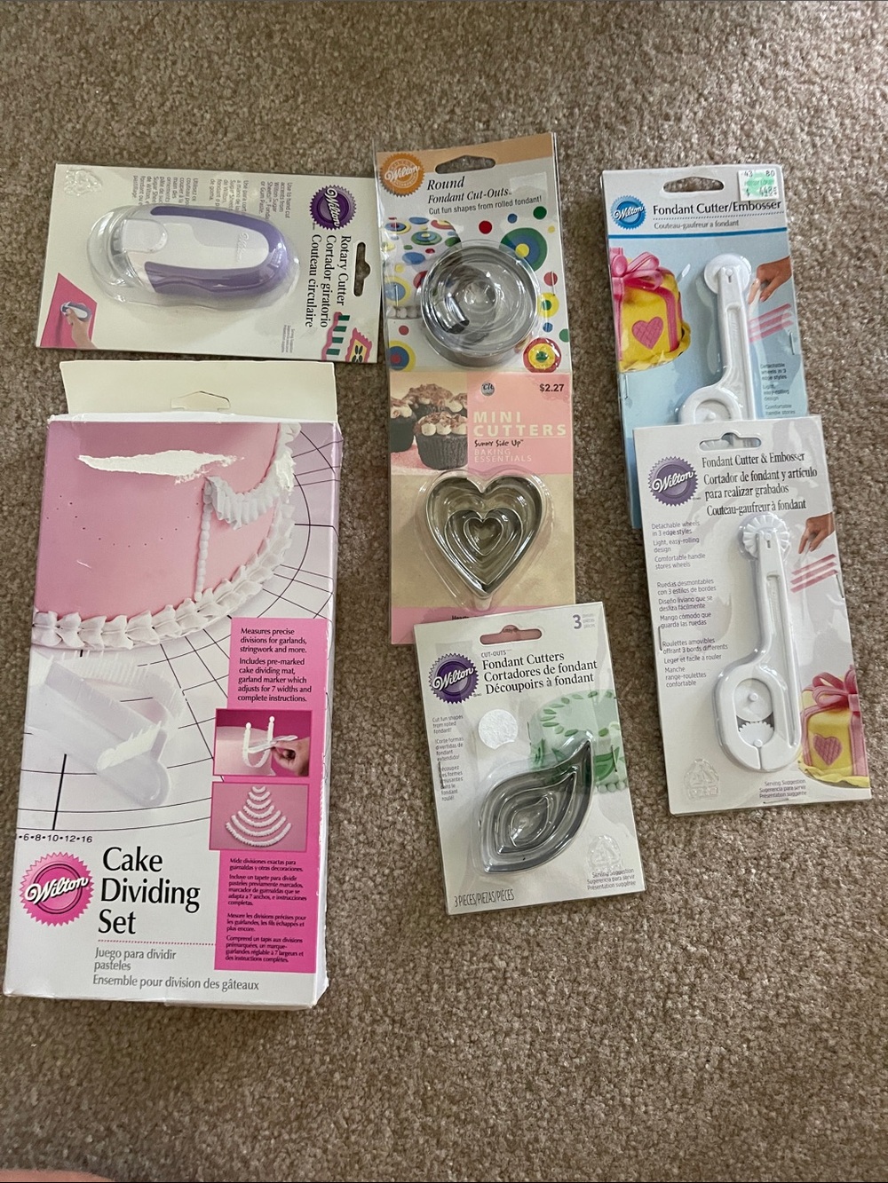 Wilton Cake Decorating tools